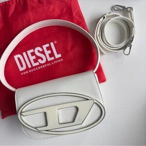Diesel White Crossbody Bag